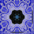 Mineralogy Kaleidoscope wallpaper pattern