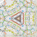 Seamless hex wallpaper pattern — Cartography by wallpaper⁶