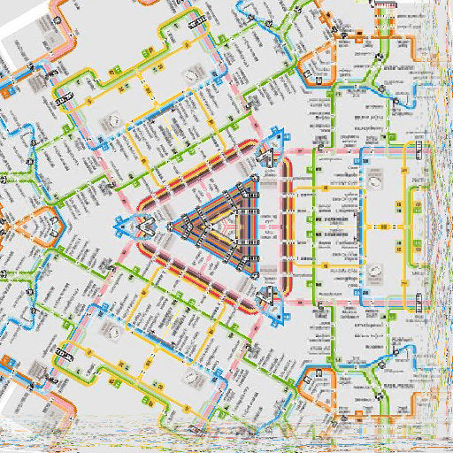 Seamless hex wallpaper pattern — Cartography by wallpaper⁶