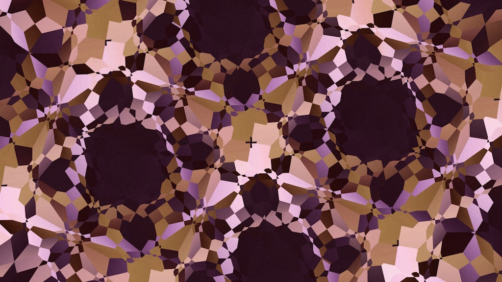 Seamless diamond wallpaper pattern — Origami by wallpaper⁶ — base photo: Sacred Geometry | Blender 3D