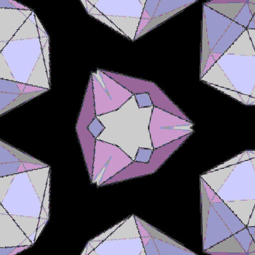 Seamless hex wallpaper pattern — Geometry by wallpaper⁶