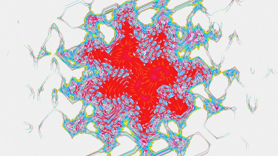 Seamless kaleidoscope wallpaper pattern — Biochemistry by wallpaper⁶ — base photo: Mezmorized | Blender 3D