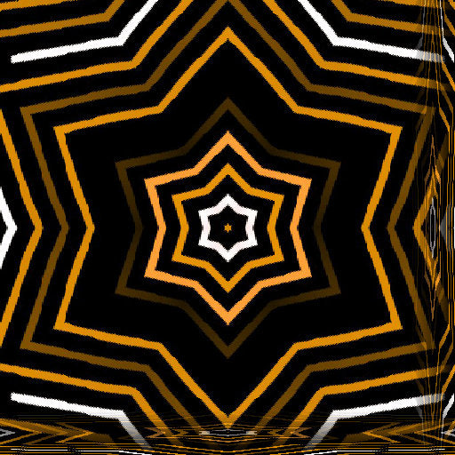 Physics Kaleidoscope wallpaper pattern