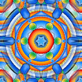 wallpaper⁶ — seamless kaleidoscope pattern from opart