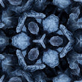 Mineralogy Hexagon wallpaper pattern