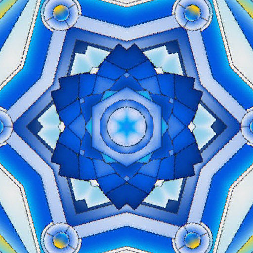 Seamless kaleidoscope wallpaper pattern — Geometry by wallpaper⁶