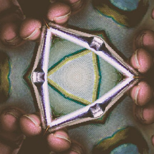 Botanics Hexagon wallpaper pattern