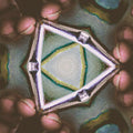 Botanics Hexagon wallpaper pattern