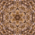 Botanics Kaleidoscope wallpaper pattern