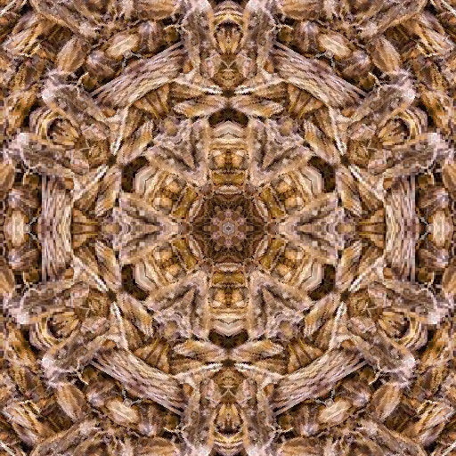 Botanics Kaleidoscope wallpaper pattern