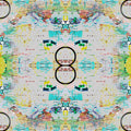 Seamless mirror wallpaper pattern — Cartography by wallpaper⁶