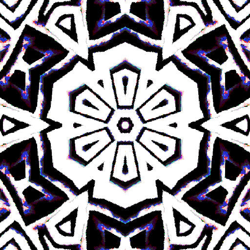 Seamless kaleidoscope wallpaper pattern — Origami by wallpaper⁶