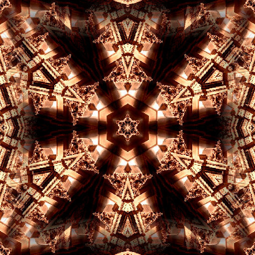Seamless kaleidoscope wallpaper pattern — Stained Glass by wallpaper⁶