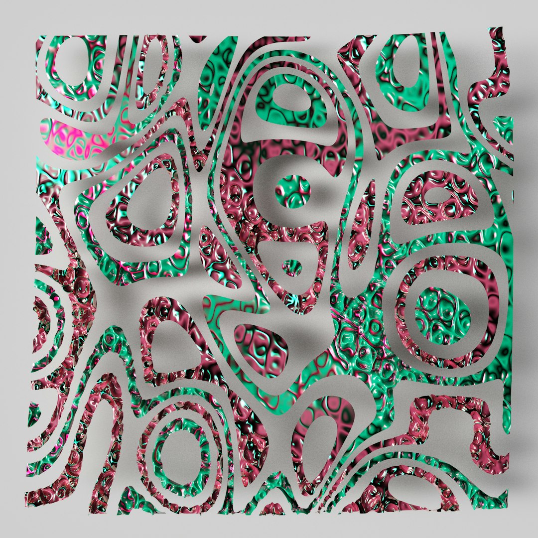 wallpaper⁶ — seamless kaleidoscope pattern from opart — base photo: Base photograph selected from the Op-Art collection for the search "Op-Art".