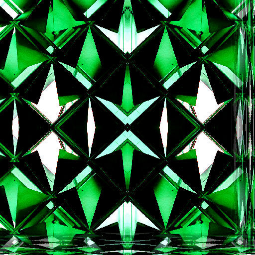 A seamless pattern of yellow and black origami squares arranged symmetrically, featuring mirror symmetry, ideal for wallpaper.
