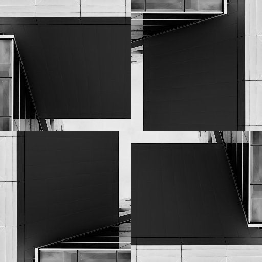 wallpaper⁶ — seamless rotate4 pattern from bauhaus