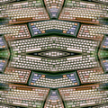 Seamless mirror wallpaper pattern — Glitch by wallpaper⁶