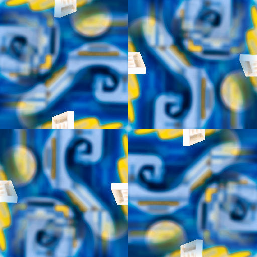 wallpaper⁶ — seamless rotate4 pattern from bauhaus