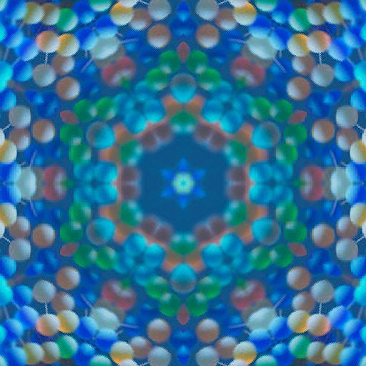 3D Kaleidoscope wallpaper pattern