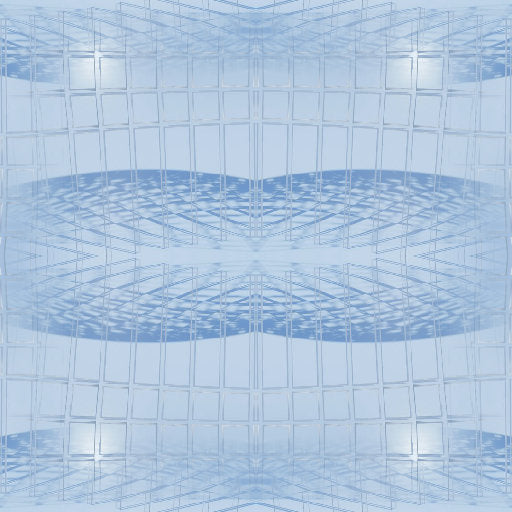 WALLPAPER⁶ — seamless mirror4 pattern from particle physics tracks, Physics