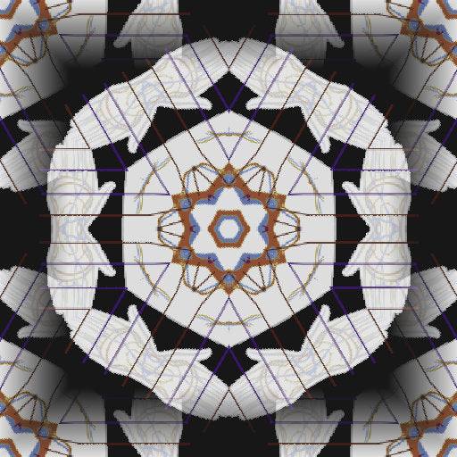 Seamless kaleidoscope wallpaper pattern — Medicine by wallpaper⁶