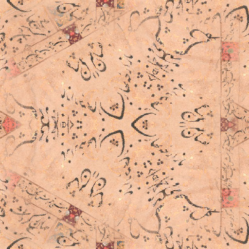 Seamless hex wallpaper pattern — Calligraphy by wallpaper⁶
