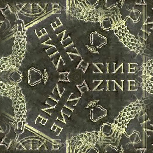 Seamless hex wallpaper pattern — Calligraphy by wallpaper⁶