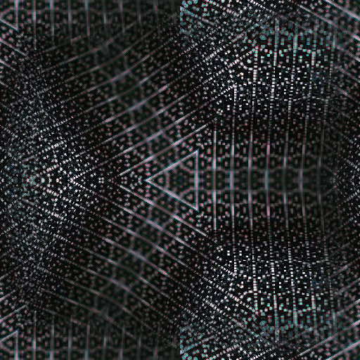 Molecular Physics Hexagon wallpaper pattern