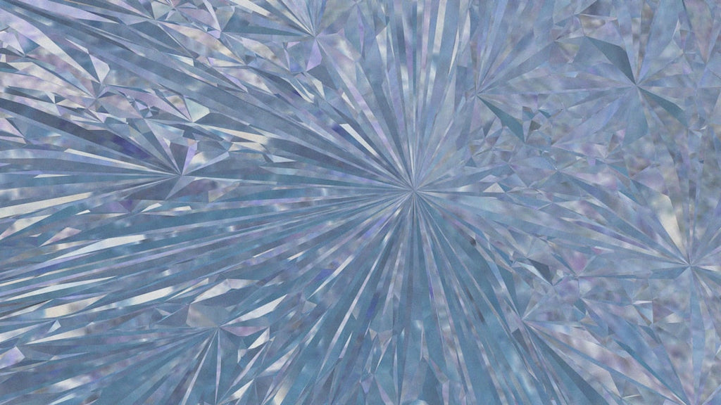 Seamless kaleidoscope wallpaper pattern — Stained Glass by wallpaper⁶ — base photo: Brilliant Cut | Blender 3D