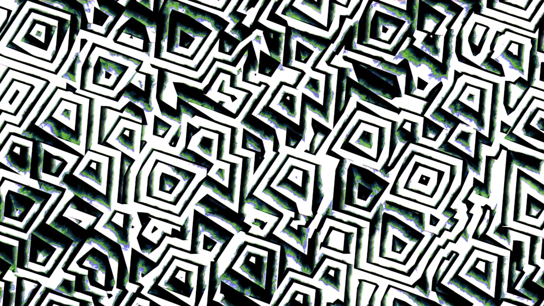 Algorithms Rotation wallpaper pattern — base photo: Gems | Blender 3D