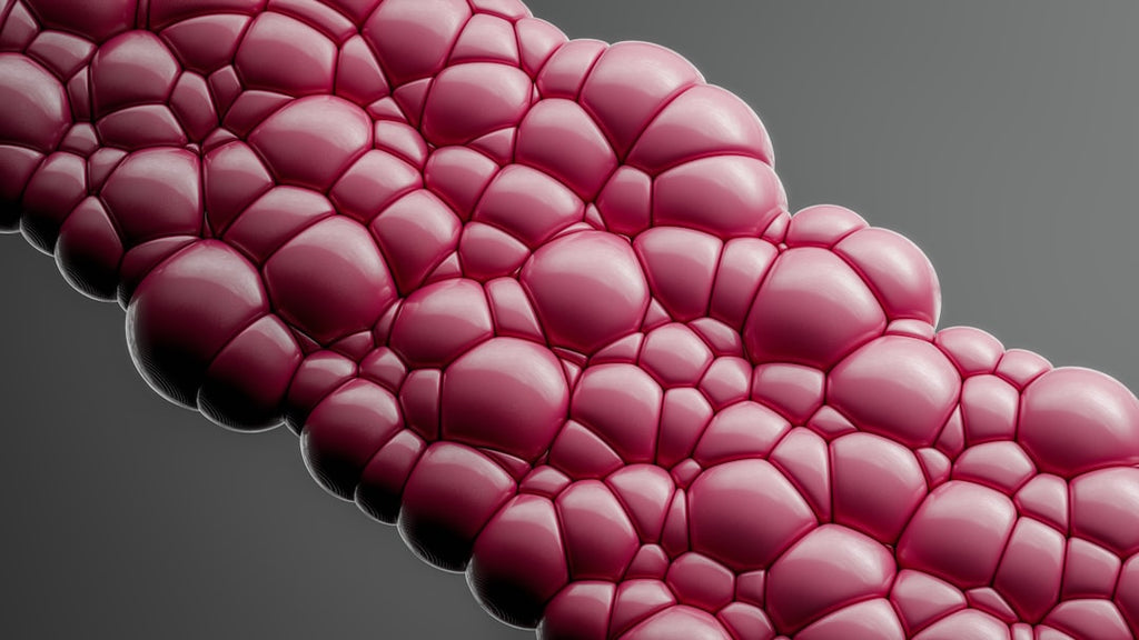 Seamless kaleidoscope wallpaper pattern — Biochemistry by wallpaper⁶ — base photo: Made in Blender