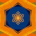 wallpaper⁶ — seamless kaleidoscope pattern from opart