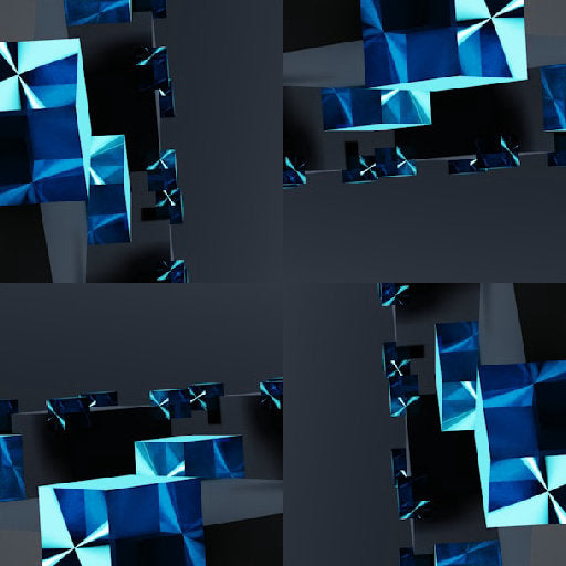 3D Rotation wallpaper pattern