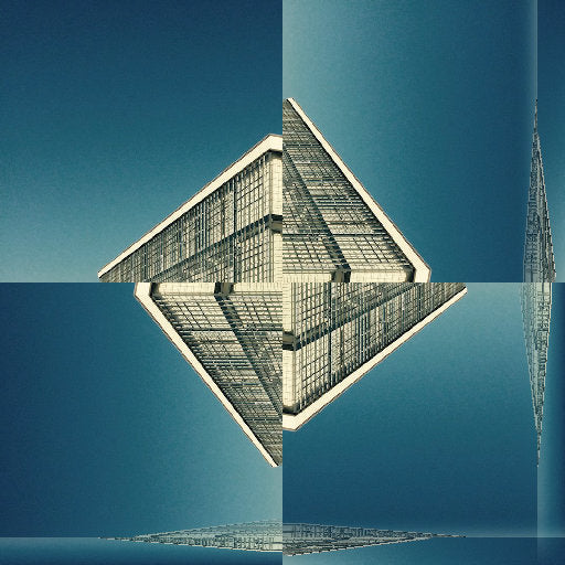 wallpaper⁶ — seamless rotate4 pattern from bauhaus