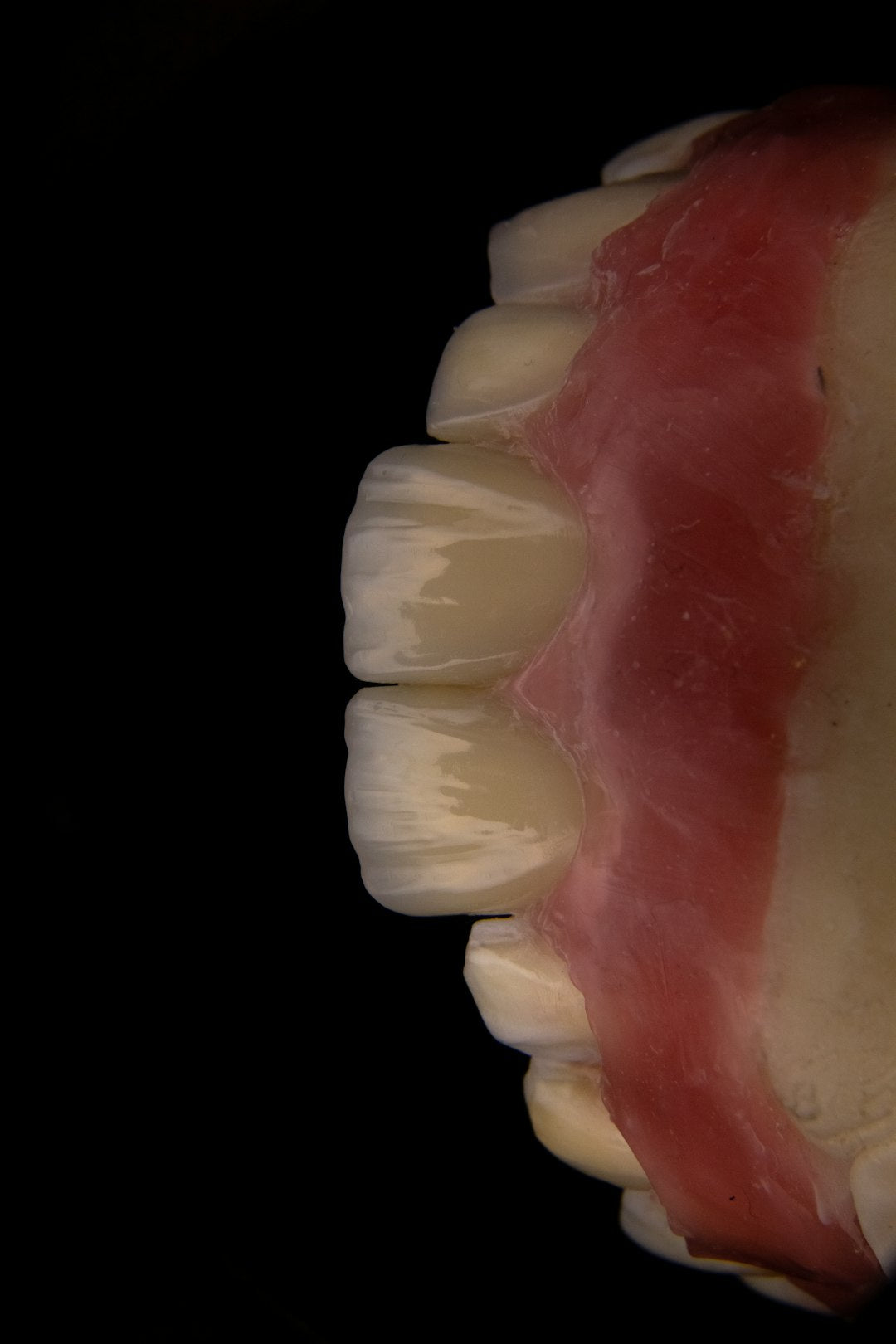 Seamless kaleidoscope wallpaper pattern — Medicine by wallpaper⁶ — base photo: a close up of a tooth on a black background