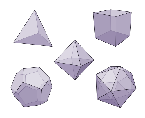 Seamless mirror wallpaper pattern — Geometry by wallpaper⁶ — base photo: File:Platonic Solids Transparent.svg