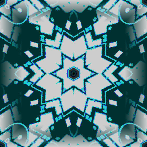 Seamless kaleidoscope wallpaper pattern — Glitch by wallpaper⁶