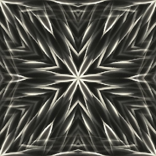 3D Kaleidoscope wallpaper pattern