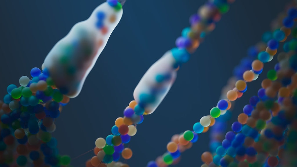 Seamless mirror wallpaper pattern — Biochemistry by wallpaper⁶ — base photo: An artist’s illustration of artificial intelligence (AI). This image explores how AI can be used adv
