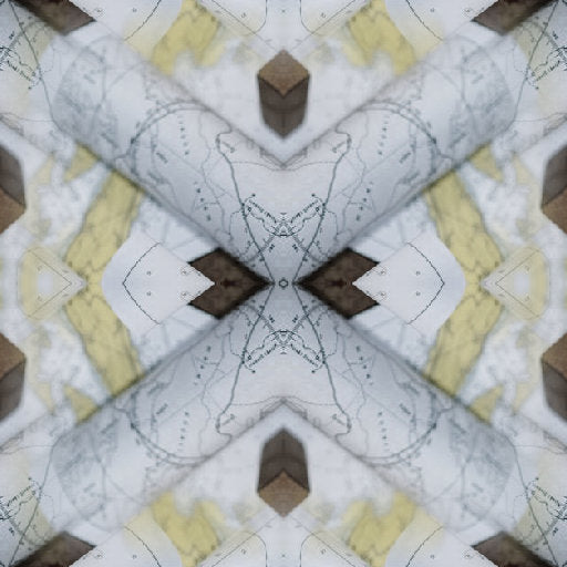 Seamless mirror wallpaper pattern — Cartography by wallpaper⁶