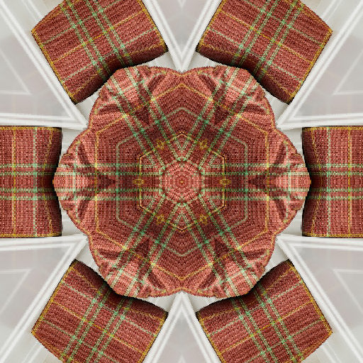 3D Kaleidoscope wallpaper pattern