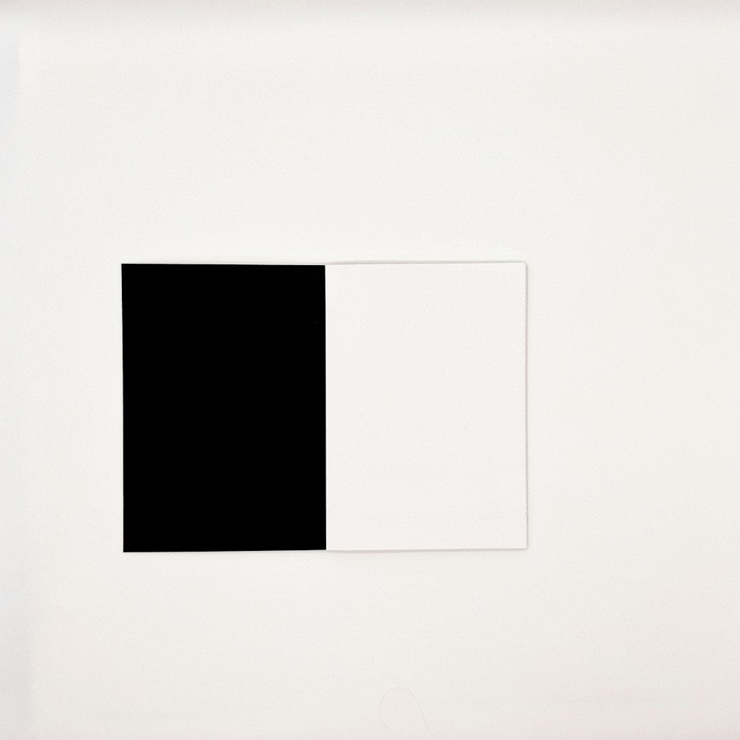 WALLPAPER⁶ — seamless diamond pattern from bauhaus geometric poster, Bauhaus — base photo: black square on white paper