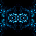 Molecular Physics Mirror wallpaper pattern