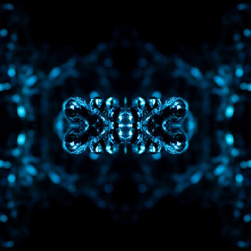 Molecular Physics Mirror wallpaper pattern