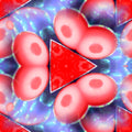 Seamless hex wallpaper pattern — Biochemistry by wallpaper⁶