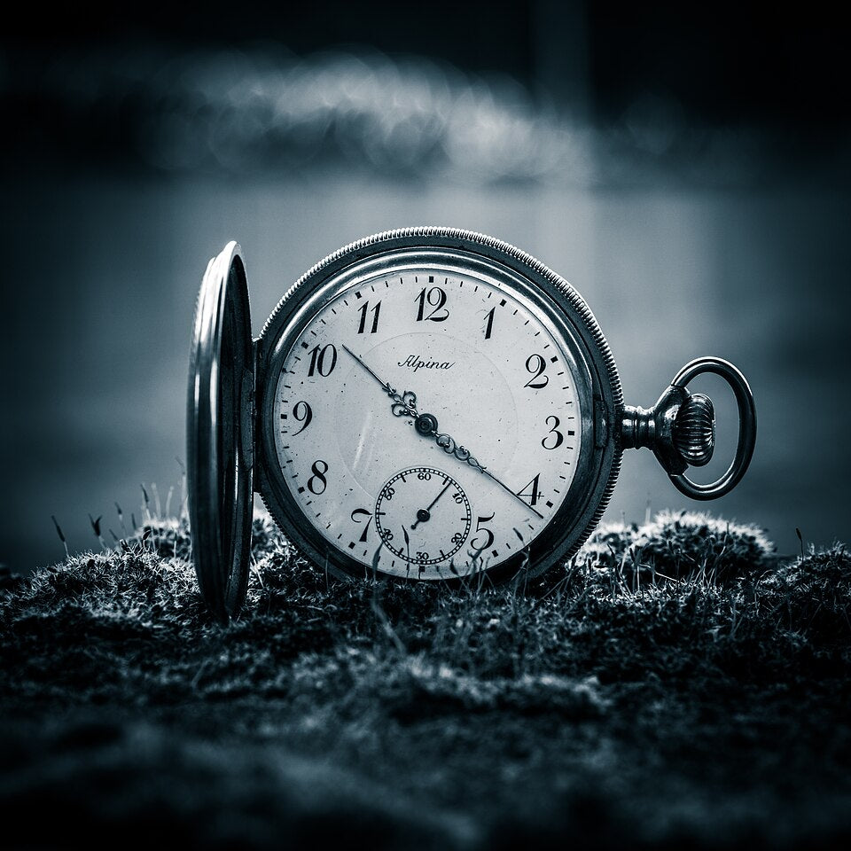 Statistics Brick wallpaper pattern — base photo: Creative series “Pocket watch” with background from the special ammunition depot Dülmen-Visbeck, Der