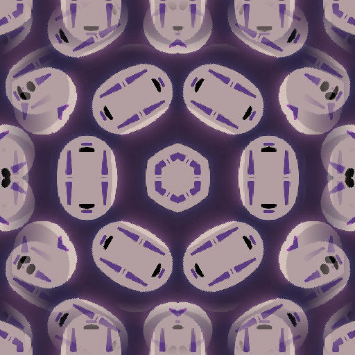 Emotions Kaleidoscope wallpaper pattern