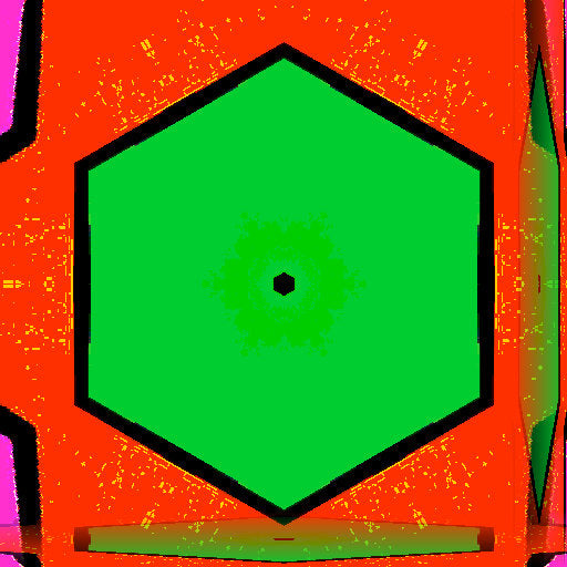 Seamless kaleidoscope wallpaper pattern — Origami by wallpaper⁶