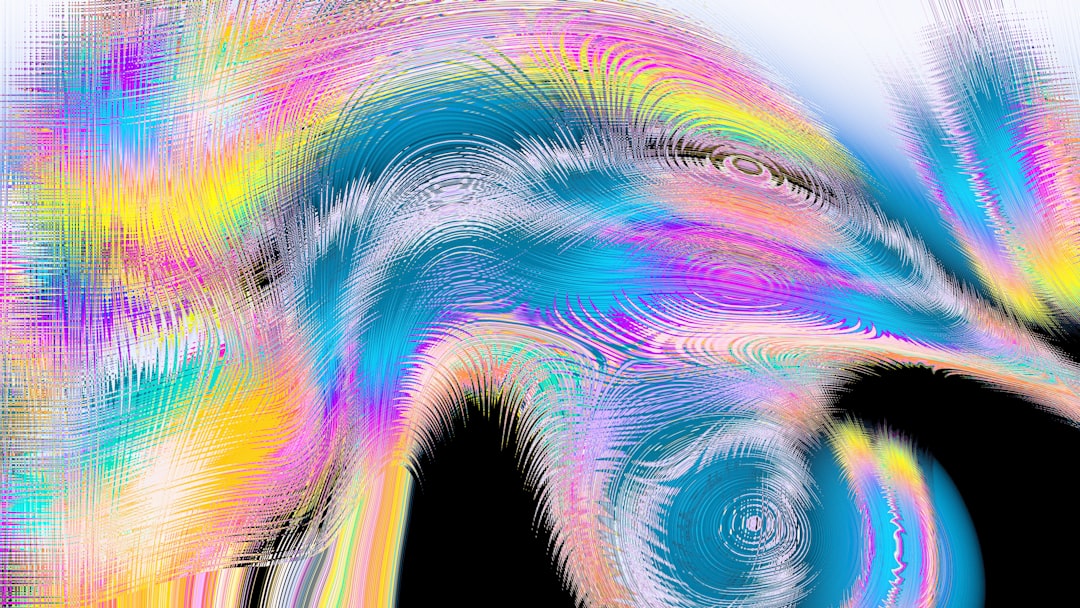 Seamless mirror wallpaper pattern — Glitch by wallpaper⁶ — base photo: iPeacock | Blender 3D