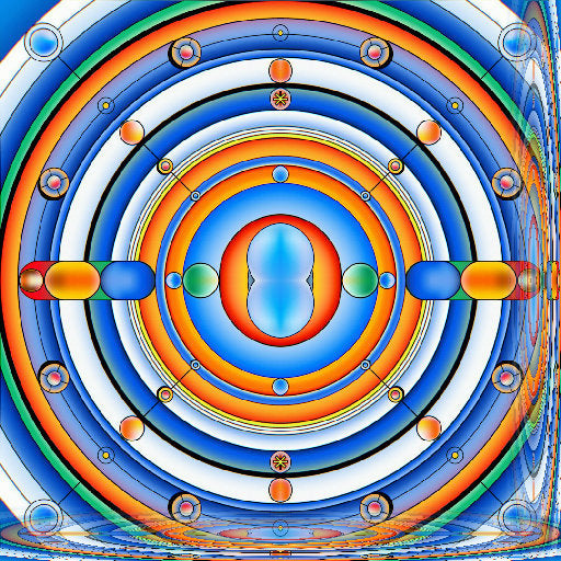 wallpaper⁶ — seamless mirror4 pattern from bauhaus